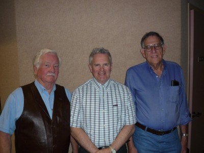 Authors of the petition : Lyn Taylor, Ben Goldstein, Ed Miller (L-R)